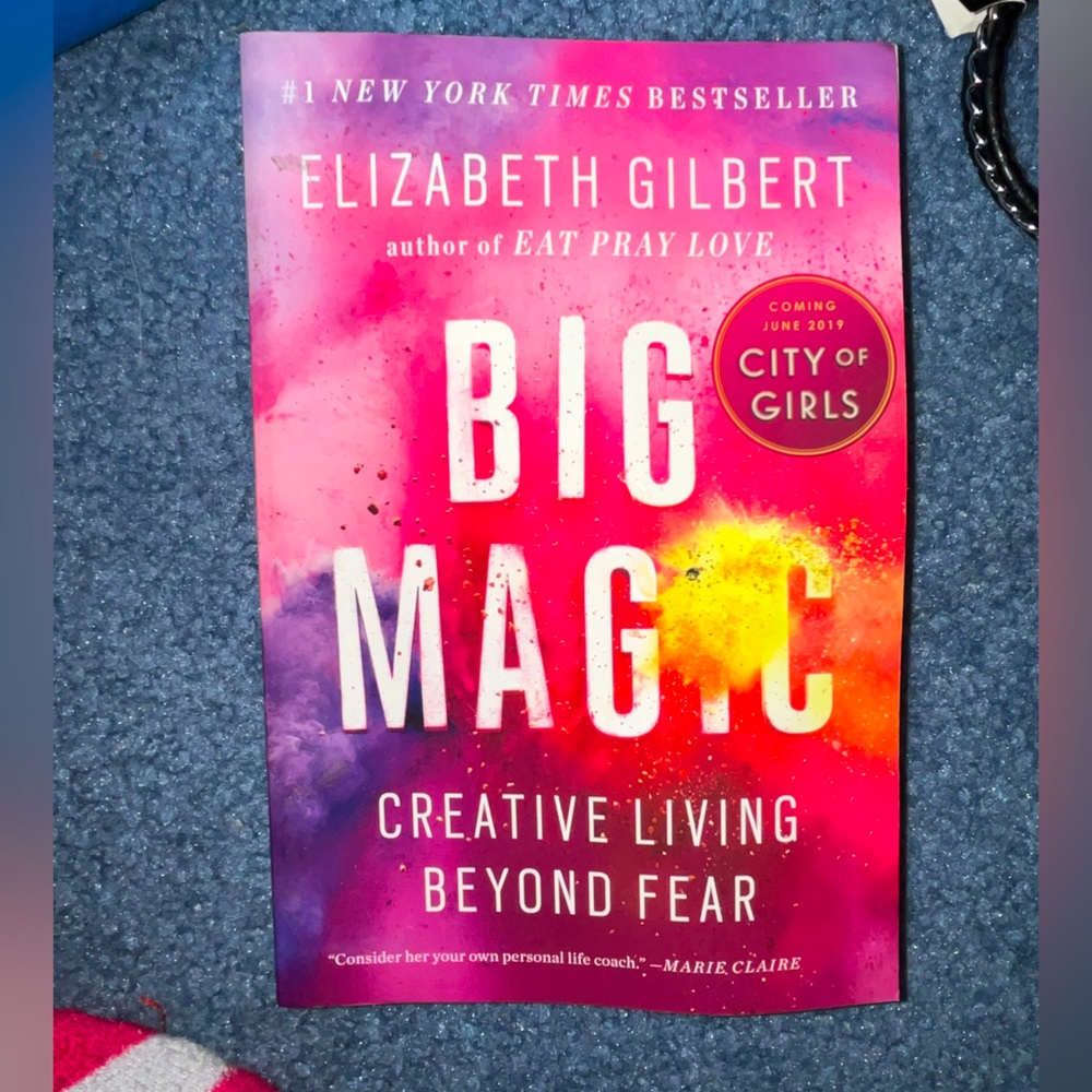 “Big Magic” by Elizabeth Gilbert Book- **NEVER USED**